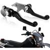 Motorcycle Clutch Brake Lever Foldable Lever CNC Pivot for DR650 DR 650 DR650SE DR 650SE 2022 2021 2020 2014-2022 Dirt Pit Bike