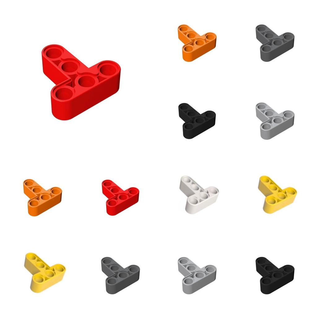 50pcs MOC DIY Bricks Modified T-Shape Thick 3 X 3 Compatible with 60484 Educational Creative Brick DIY Assembles Part