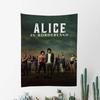 Heißes TV Alice In Borderland Bedruckter Großer Wandteppich Kunst Science-Fiction Zimmer Heimdekoration Dekor Decke