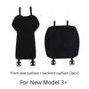 Seat Cover Cushion for Tesla New Model 3+ Highland 2024 Flannel Anti-dirty Seat Pad Mats Flocking Mat Car Seat Cover Accessories
