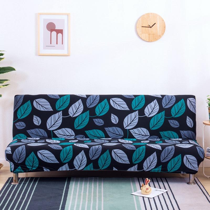 

Двойное эластичное покрывало для дивана без подлокотника, эластичный наматрасник для дивана, универсальный складной чехол для дивана-кровати, наматрасник 160-190cm