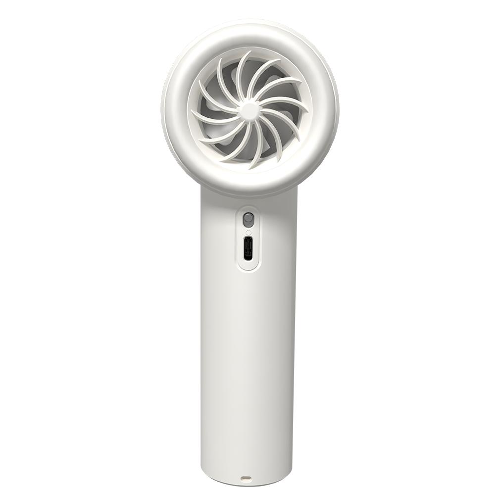 2025 Hot Sale OEM/ODM 100 Level Stepless LED Power Display Portable Fan Adjustment Handheld Fan With Cold Compress Function