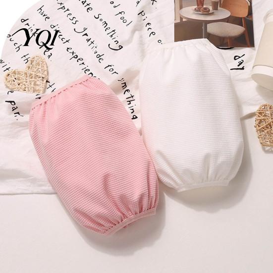 Anti-stain Arm Covers for Art Stain Resistant Sleeves, Elastic Cuff Oil-proof Protective Covers, Solid Color Sleeves Cooking Washable Women