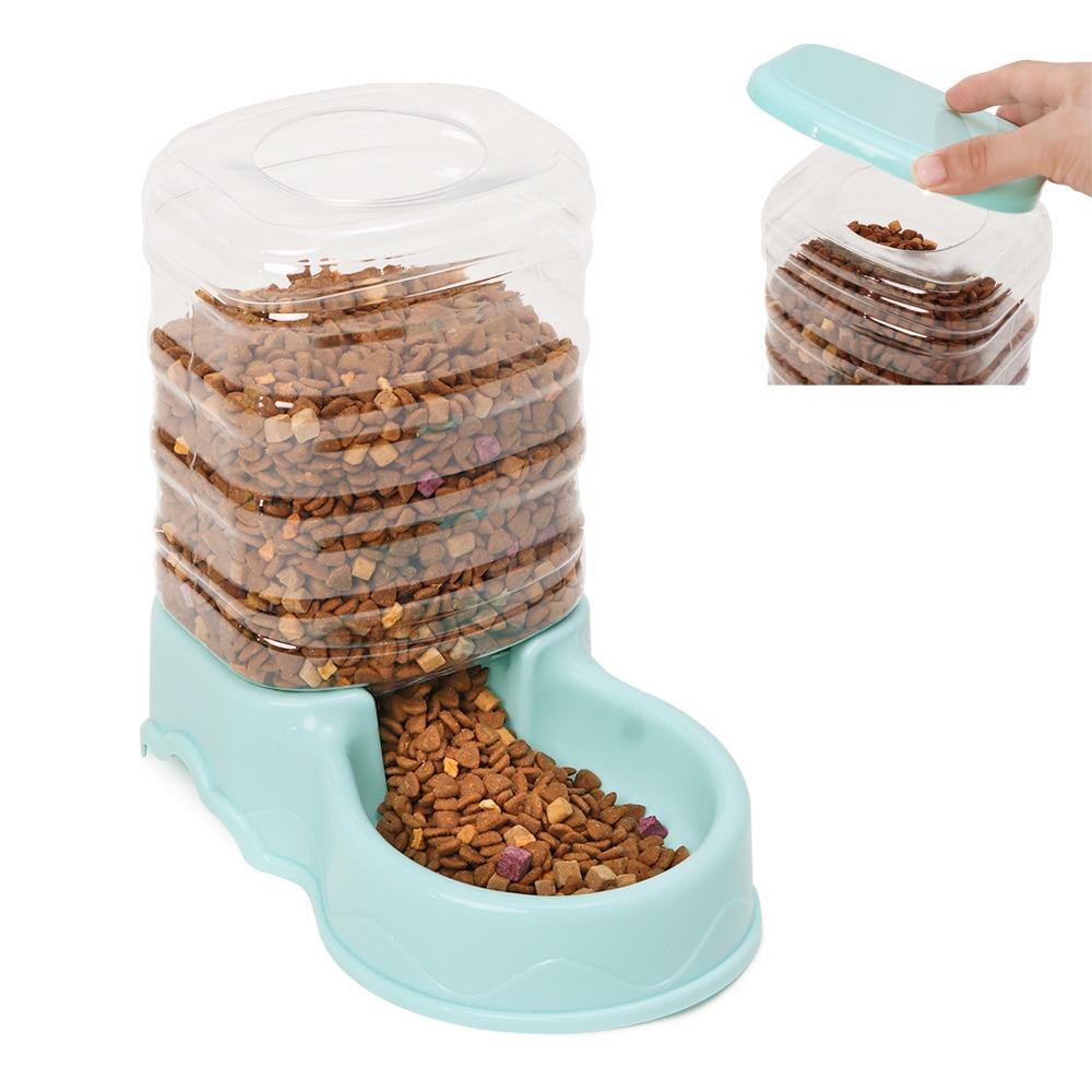 New For Dog Water Drinking Cat Feeding Pet Feeder Drinking Bowl Dog Food Dispenser Corner Dog Bowl