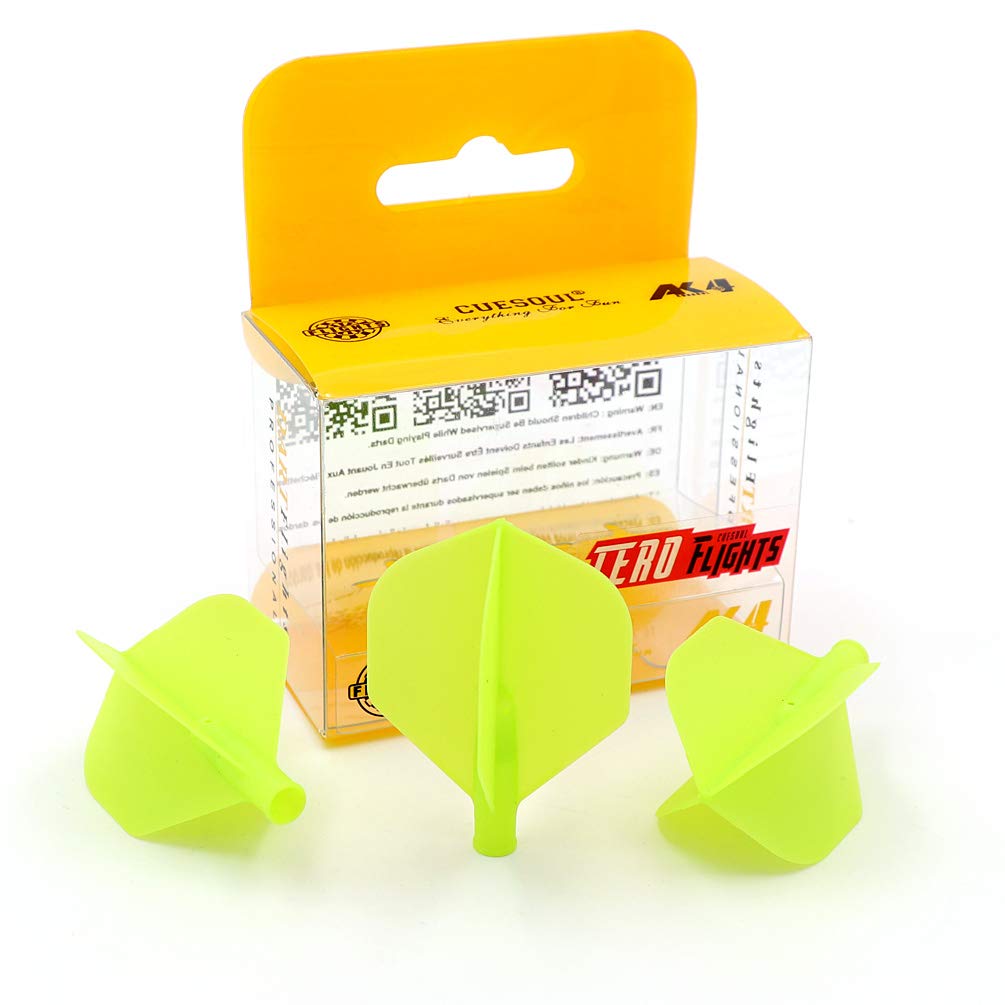 

CUESOUL TERO System AK4 Dart Flight Standard Set of 3 Shape, (CS-AK4+6YS)