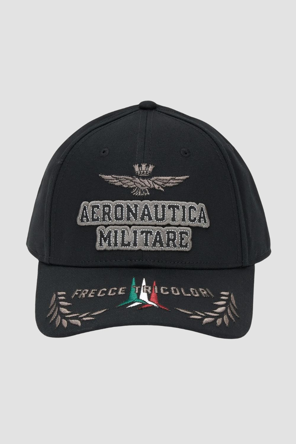 Aeronautica Militare Zwarte Heren Pet black