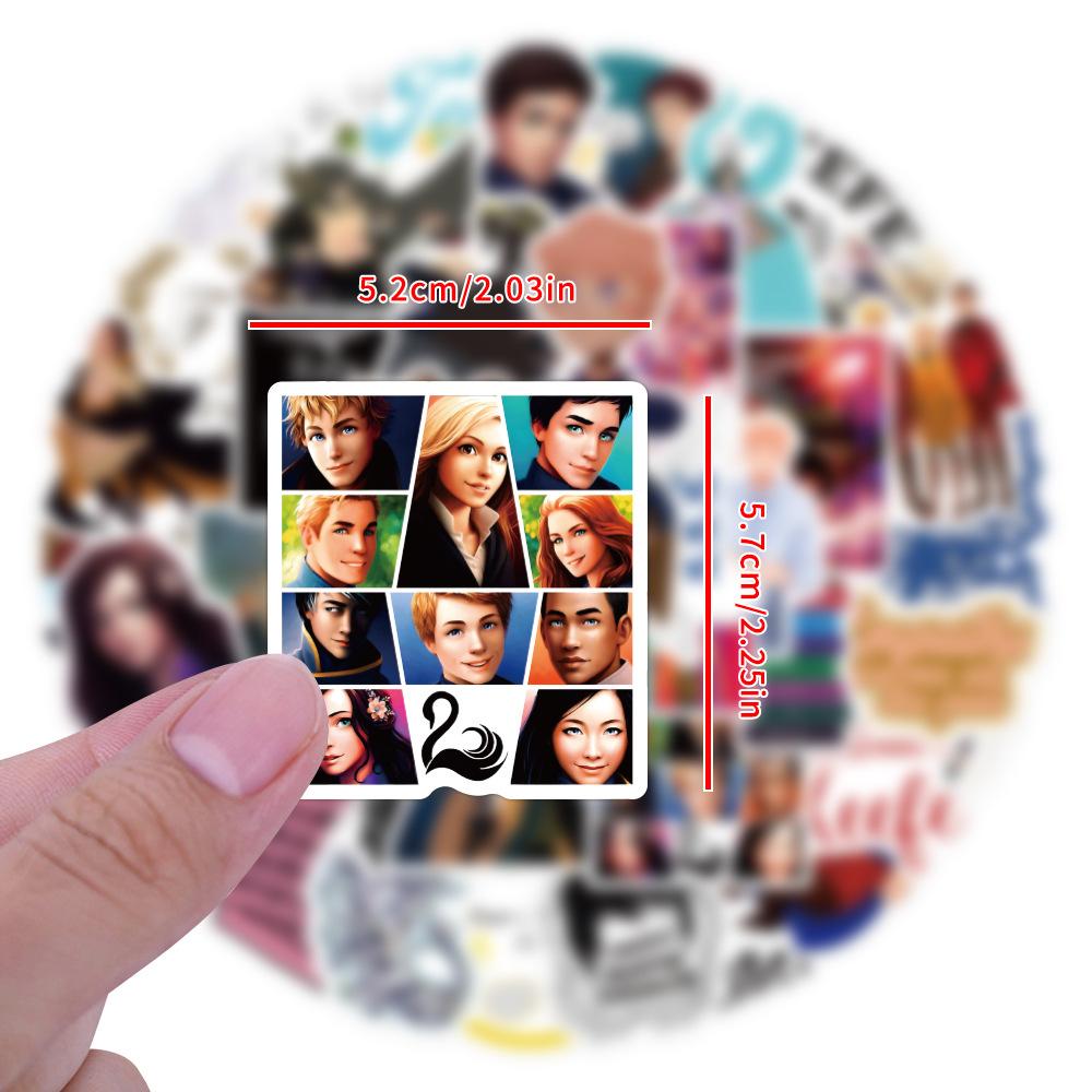 55 New Keeper of The Lost Cities Graffiti Stickers Notebook Suitcase Stickers