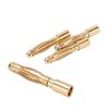 2,0 mm Bullet-Bananenstecker. Reines Kupfer, vernickelt. Bullet-Bananenstecker für Line Plug in