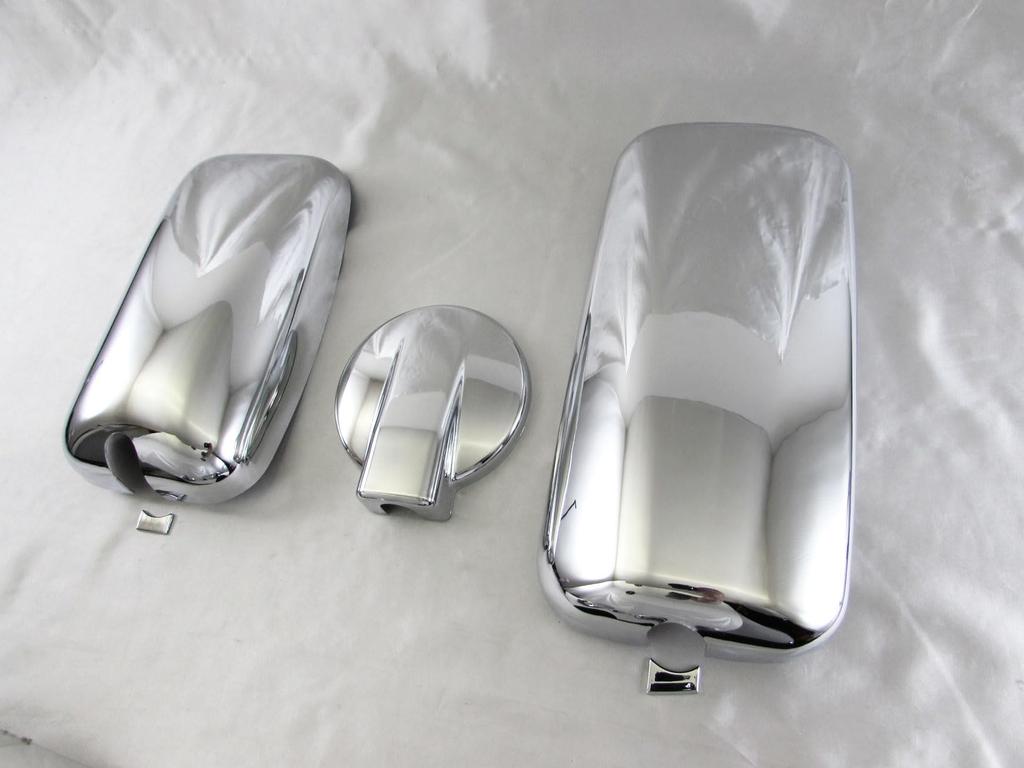 BRIGHTZ Dyna Chrome Door Mirror Cover Set [TK-MIR-SET-013]