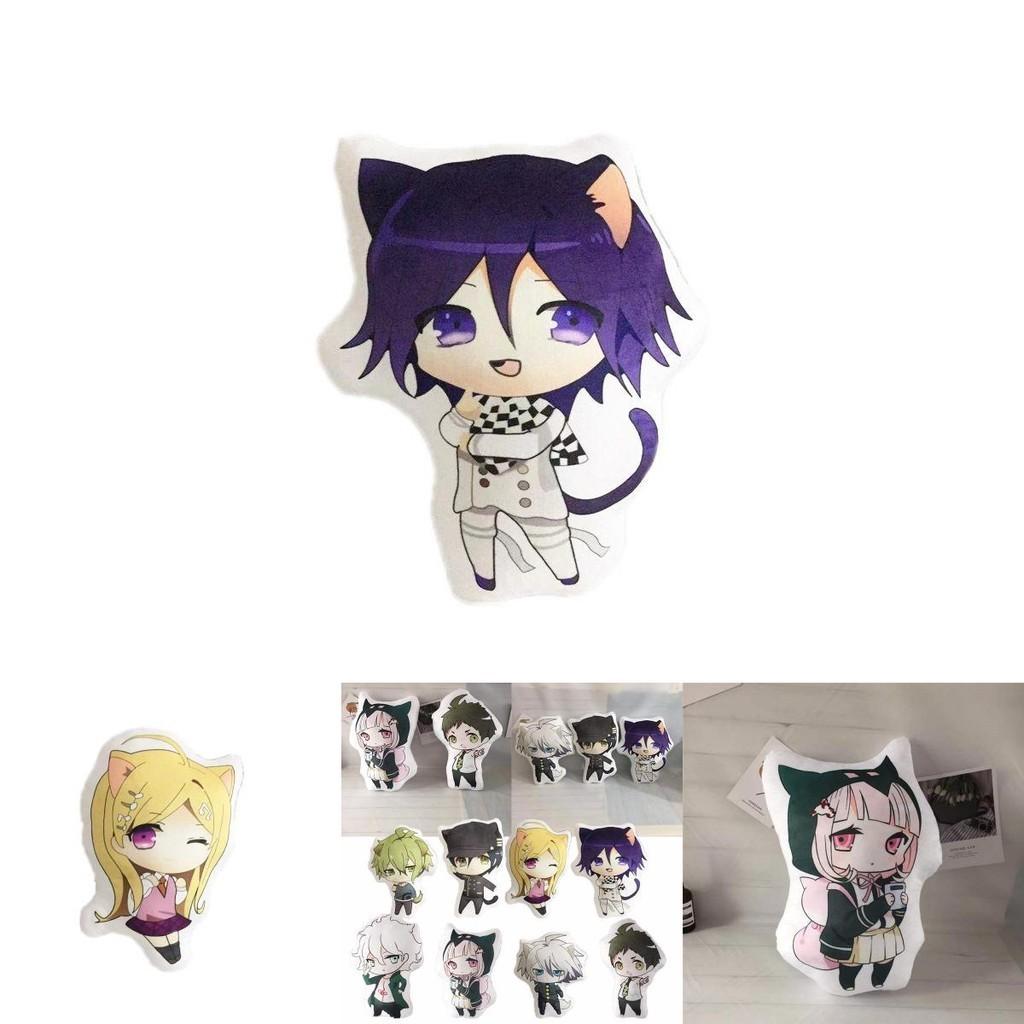 Urocza pluszowa zabawka Danganronpa Miękka poduszka wypchana z Nanami Chiaki i Nagito Komaedą