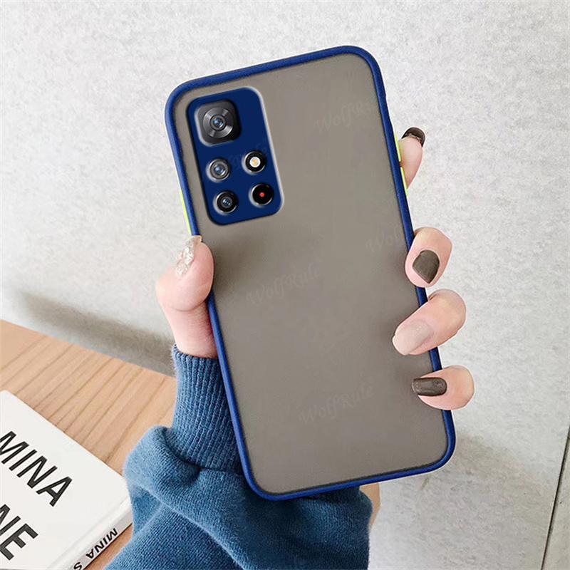 For Xiaomi Redmi Note 11 Pro Plus 5G Case Cover Redmi Note 11 Pro Plus Matte Translucent Cover For Redmi Note 11 Pro Plus Fundas