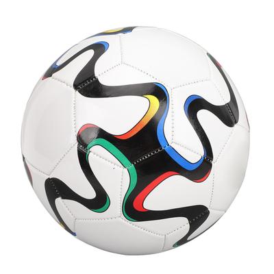 Size 5 Soccer Ball Thickened PVC Waterproof Good Elasticity Training Soccer Ball for Competition