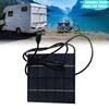 1.5W 5V Solar Panel Portable Lightweight Type-C Outdoor Camping Hiking Cycling Power Bank Mobile