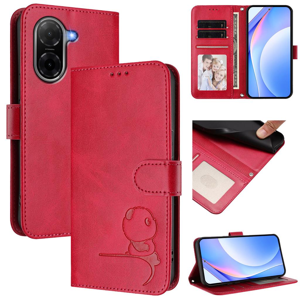 Leather Case On For Etui Xiaomi Redmi A5 A4 A3 A3X A1 A2 Plus A3 Pro 9A 9C 9 8 7 8A 6A Case Panda Wallet Flip Book Cover Fundas