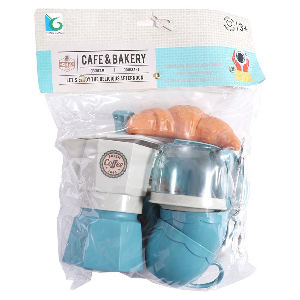 Coffee Machine Play House Toy Kettle Snack Afternoon Tea Toy Simulation Coffee Set  Children