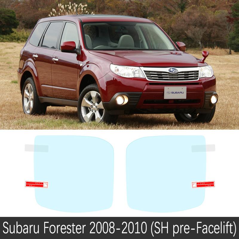 for Subaru Forester SG SH SJ SK 2005~ Full Cover Rearview Mirror Rainproof Anti Fog Film Accessories 2008 2012 2013 2018