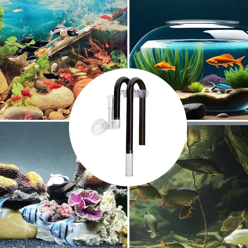 Aquarium Filter Inlet And Outlet Aquarium Water Pipe Fittings Fish Tank Strainer Device External Filtering Replacement