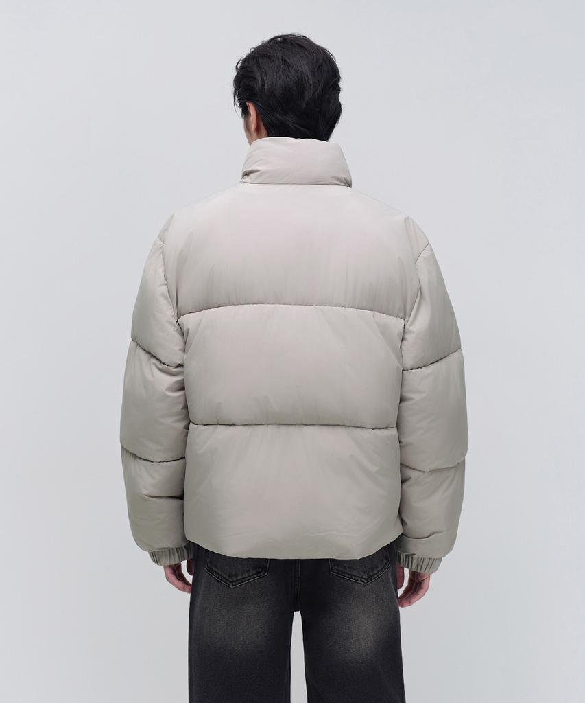 Musinsa Standard Daily Puffer Short Padded Jacket [Light Beige]