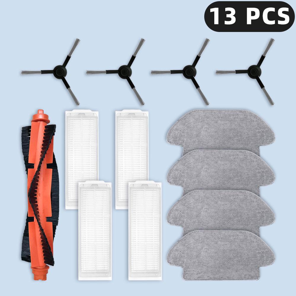 Compatible For Xiaomi Robot Vacuum T12 / S12 / S10 B106GL Spare Parts Filter Main Side Brush  Mop Cloth Accessories Consumables