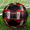 Fulham FC Size 5 Soccer Ball, Machine-Stitched PVC, Durable & High Bounce, All Ages Fit, Fan Merchandise, Matches & Outdoor Use.