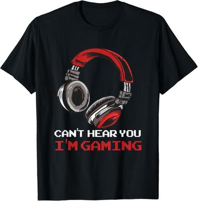 Non ti sento sto giocando - Maglietta unisex per accessori da gamer