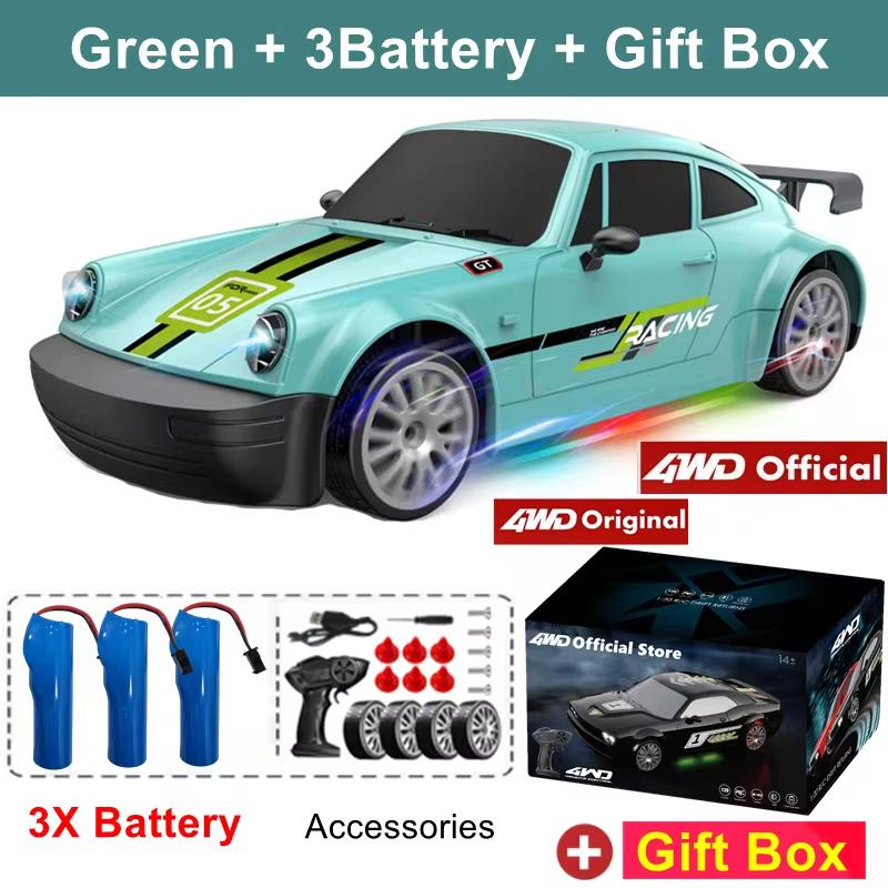 Новый 4WD радиоуправляемый дрифт-автомобиль GTR PRO гоночный ретро классический — фото 12