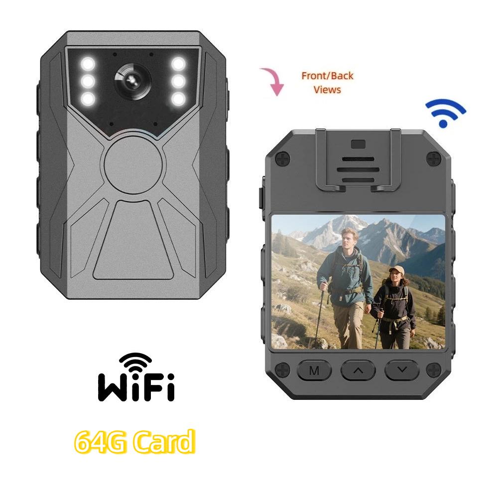 1080P Quad Dash Cam, 4-Channel Recording, WiFi, Phone Sync, Parking Monitor