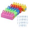Learning Locks Alphabet Toys Educational Learning Locks Counting Toys Set for KidsLetter