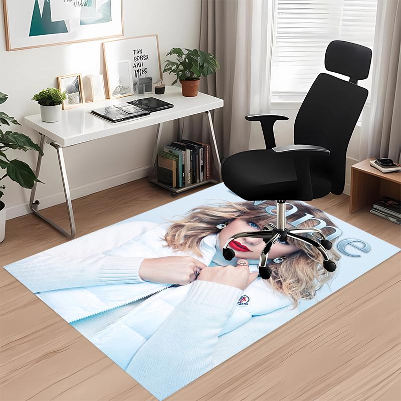 Custom Name Taylor Printed Carpet Rug For Office Chair Living Room Bedroom Kitchen Room Decor Gifts