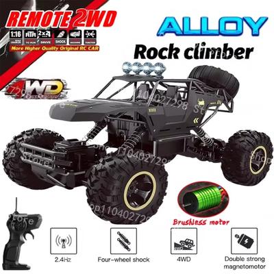 Nieuwe 4WD RC Auto's Off Road Afstandsbediening Auto's Radio Buggy Vrachtwagen Racen Driften met LED Verlichting RTR Voertuig voor Kinder Speelgoed Cadeaus