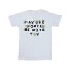 Star Wars Girls The Mandalorian Grogu May The Force Be With You Cotton T-Shirt