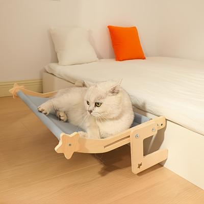 Lit pour chat Hamac d'été Hamacs de balcon Lits et meubles suspendus pour fenêtre Accessoires pour chatons Maisons pour animaux de compagnie Produits pour animaux de compagnie