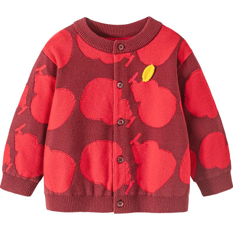 

Minibala Kids Soft Festive Cardigan Sweater 90