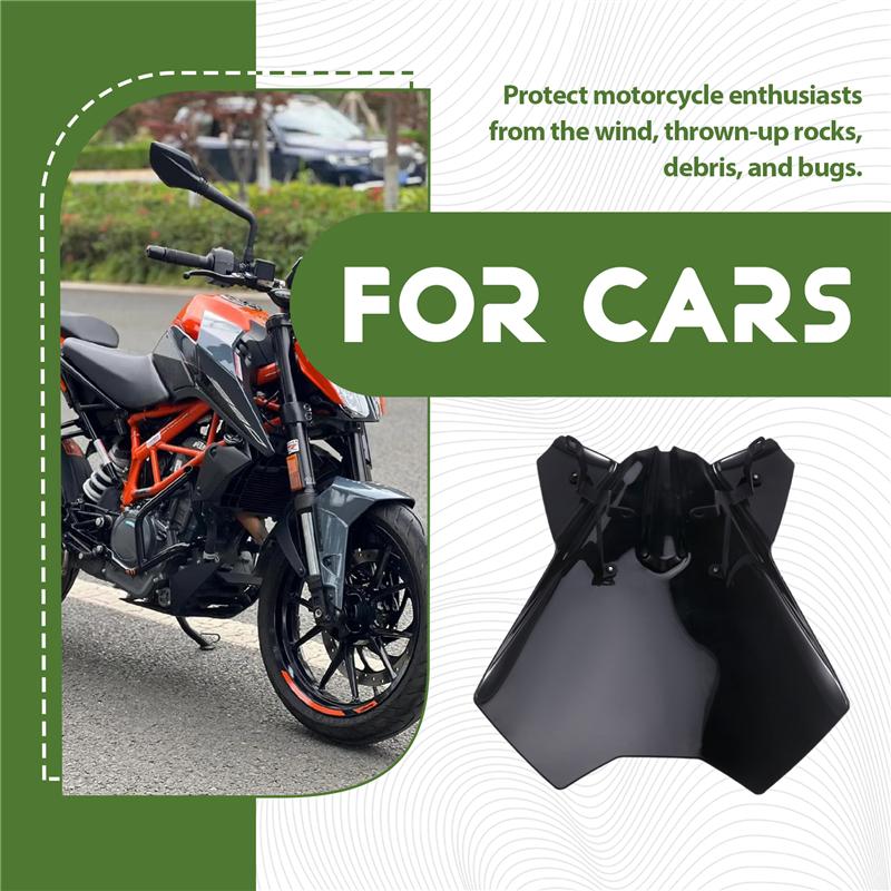 For 125 390 DUKE 2026 2026 Motorcycle Windshield Visor Windscreen For Duke125 Duke390 24 25