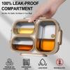 Bento Lunch Box Divided Leak-proof Stainless Steel Lunch Box Office Workers Sealed Lunch Box Food Storage Box for Office School