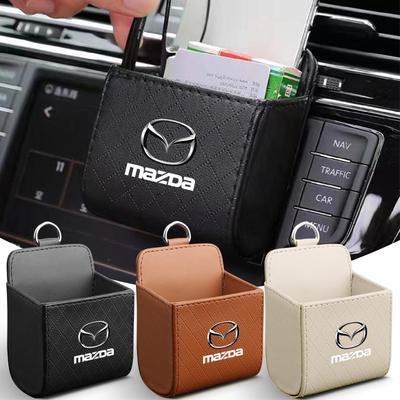 Car Air Outlet Storage Box Phone Glasses Organizer Car Goods For 3 6 CX5 2 CX3 CX9 MX5 RX8 Axela Demio MS CX5 2 Axela Demio Atenza MS GJI GH MP