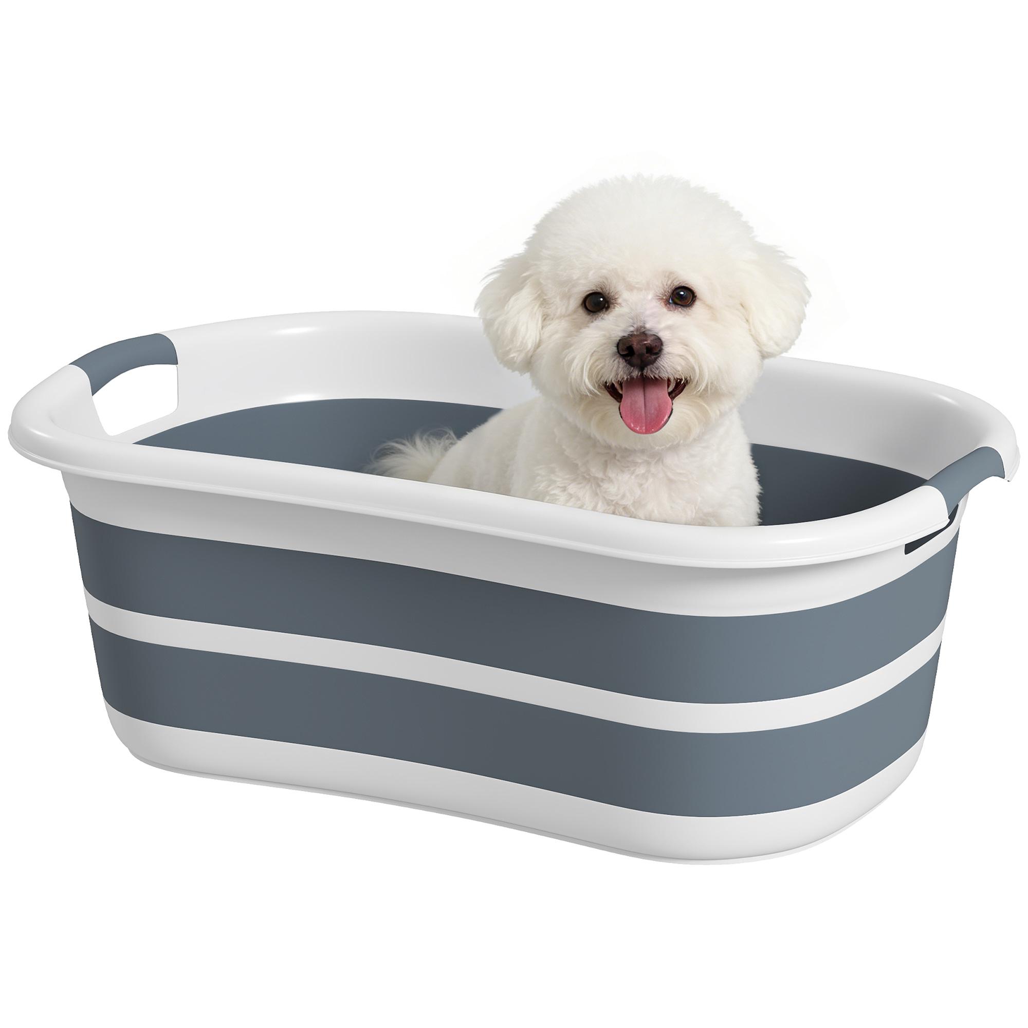 Dog Bath Tub, Portable Foldable Dog