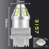 2Pcs R5W R3W R10W S25 1156 BA15S P21W PY21W BAU15S 1157 P21/5W BAY15D LED Bulbs Stop Tail Signal Lamp Rear Fog Light 12V 24V