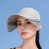 Quick Dry Retractable Sun Hat UV Protection Sunscreen Hat Shade Cap Sunscreen Baseball Hat  Women