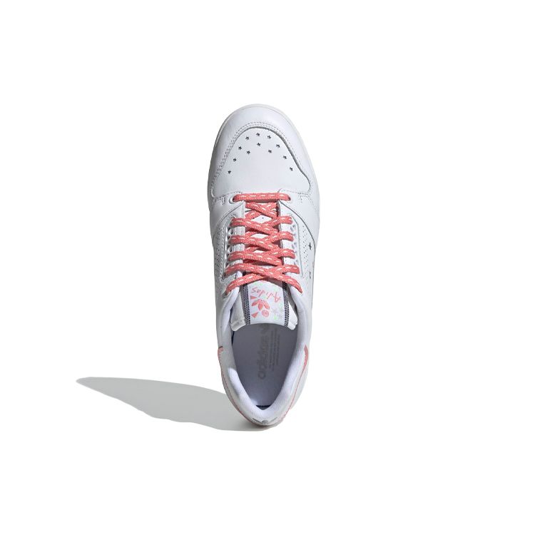 Adidas Originals Slamcourt Low-Top Sneakers Women Sneakers White Pink EF2086