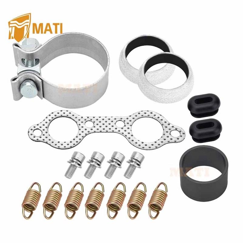 Ремкомплект прокладок пружин выпускного коллектора для Polaris RZR 800 2008-2011 RZR S 800 2009-2011 RZR 800 4 2010-2011 7081382 5250091