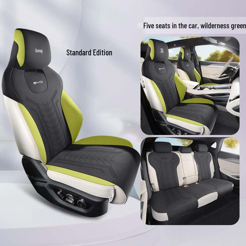 BYD Song L Universal Ventilated Seat Cushion: Four-Season, Semi-Enclosed, Breathable, Sports Minimalist Design