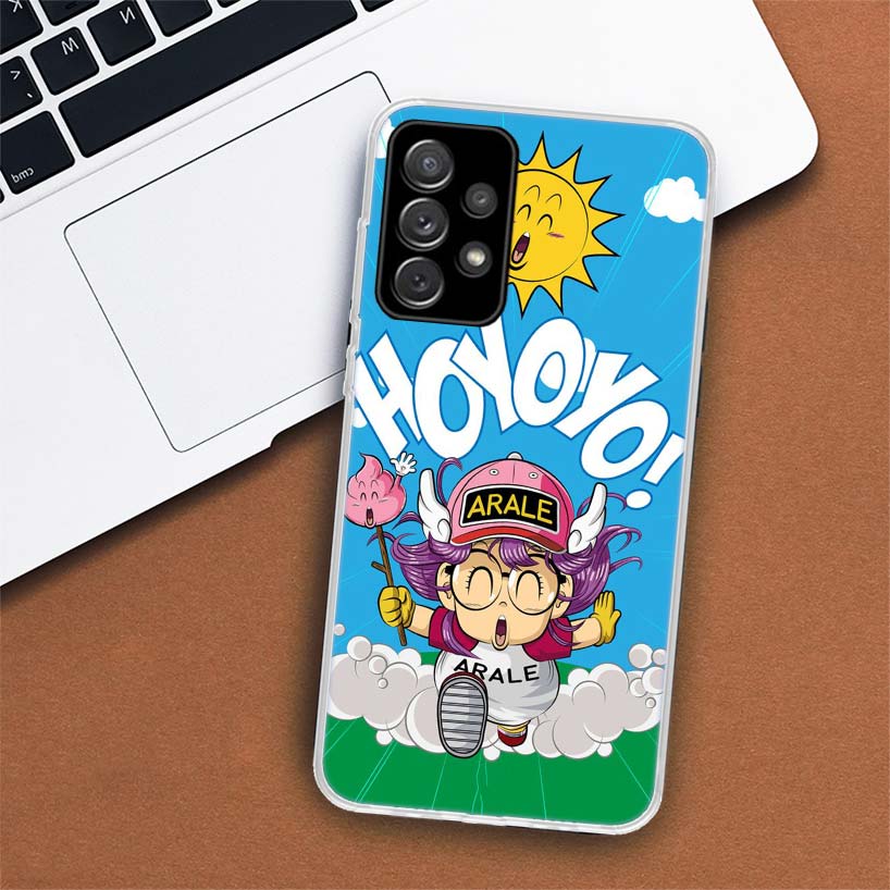 Dr. Slump Arale Anime Handyhülle Für Samsung Galaxy A53 A52 A73 A72 A12 5G A13 A22 A23 A32 A33 A02S A03S A42 A43 A50S Coque