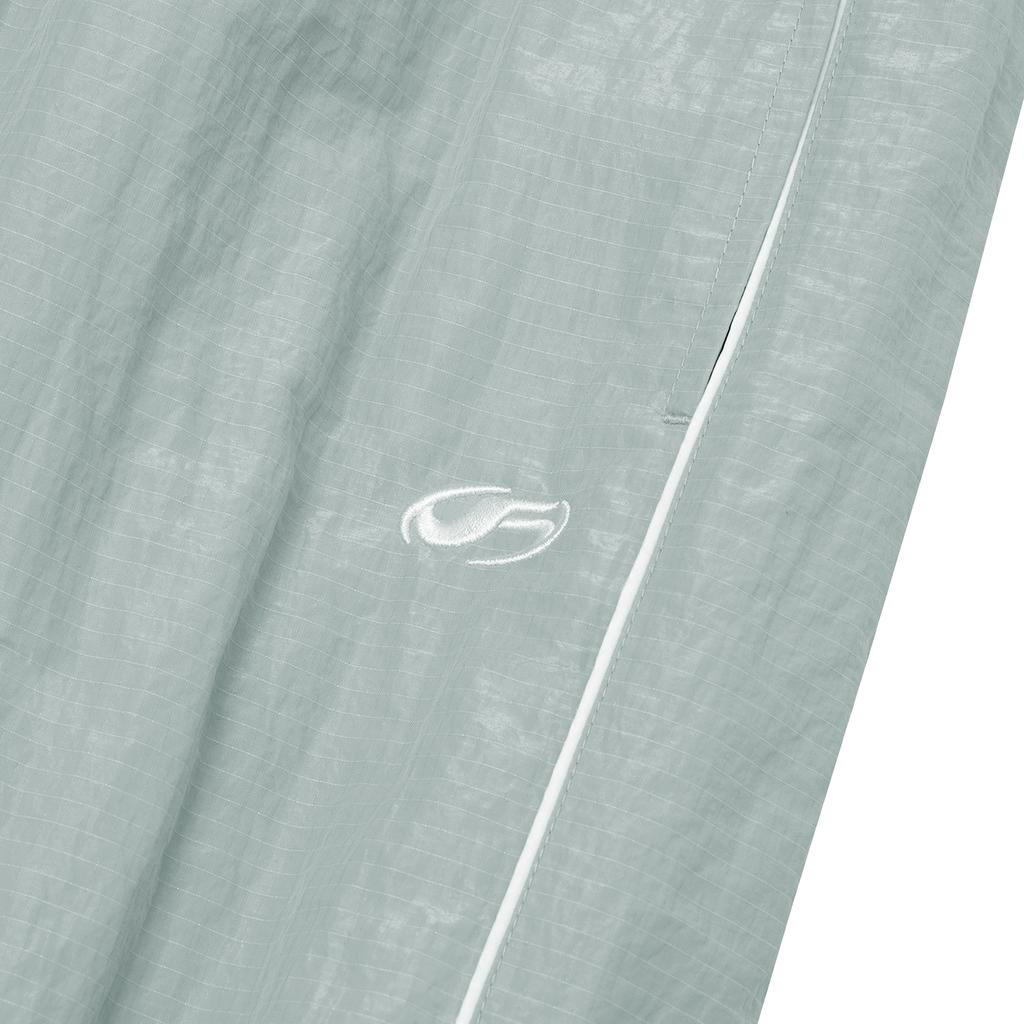 FILLUMINATE Piping Line Nylon Pants - Light Grey