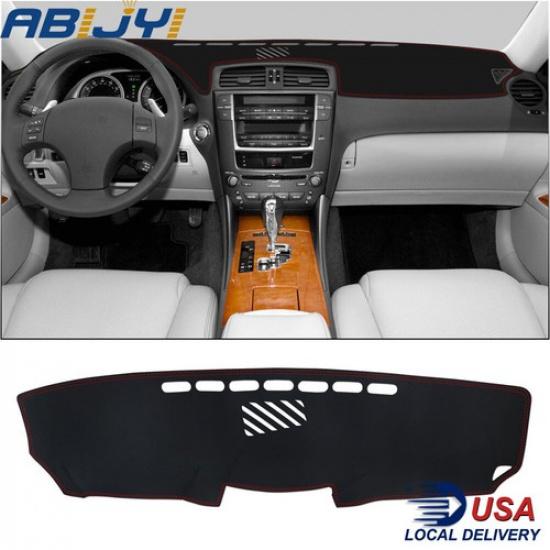 For Lexus IS250 IS350 US Red Dashmat Dash Cover Dashboard Mat Car Interior Pad
