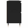 Bathroom Cabinet Black 80x33x60 Cm Particleboard