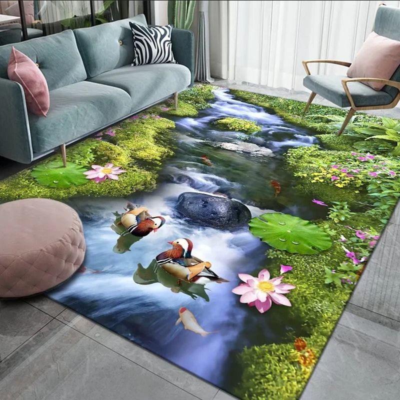 3D Carpet Floor Mat Simulation Landscape Pattern Living Room Carpets 200x300 Home Decor Sofa Mat Bedroom Bedside Rugs Non Slip
