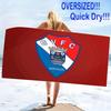 Gil Vicente FC Print Beach Towel, Large Soft Quick Dry Towel for Beach Camping Swimming