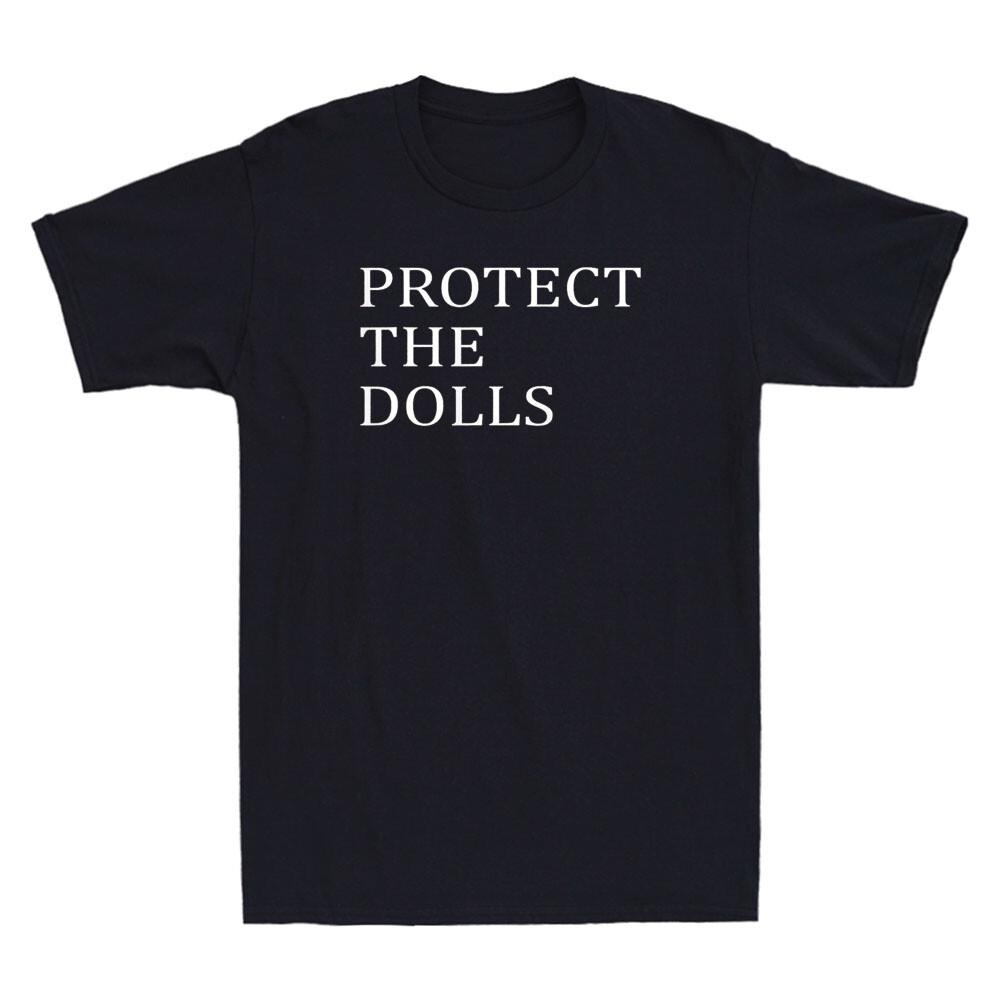 Protect The Dolls Funny Bratchella Design Minimalist Unisex Short Sleeve T-Shirt S