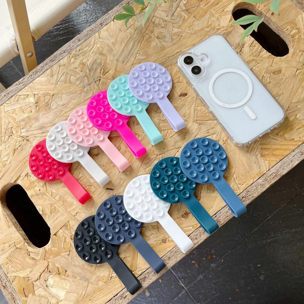 Popolare Braccialetto Magnetico in Silicone Multifunzione con Supporto per Telefono a Ventosa